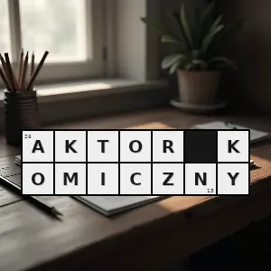 Hasło krzyżówkowe aktor wcielający się w role komiczne - aktor komiczny – rozwiązanie, synonimy, podpowiedzi i definicje krzyżówkowe